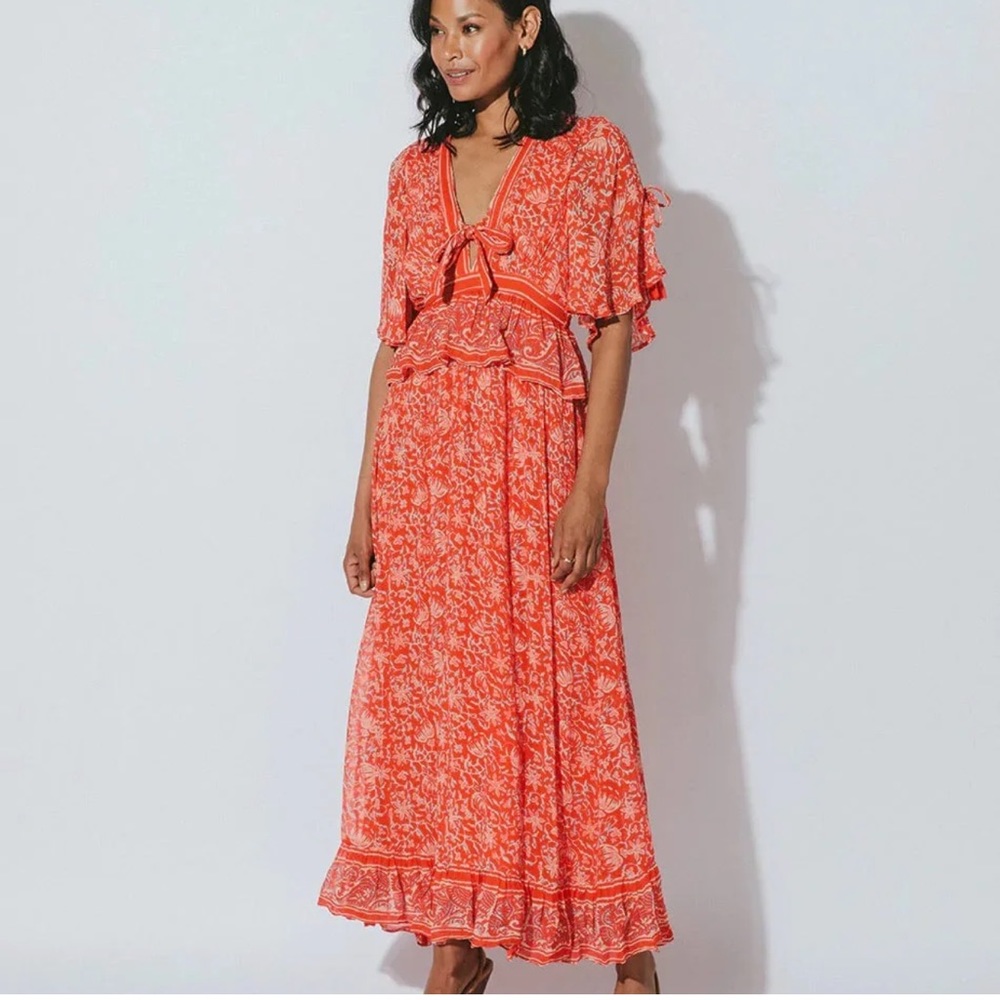 Brand New- Cleobella Laurel Ankle Dress in Fan